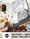 For iPhone 16 Pro Max Case 6.9" 2024 UB Mag XT Heavy Duty Rugged Strong Magnetic Phone Case with Camera Cover Kickstand