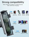 Dual Coil Fold Screen Car Wireless Charger For Samsung Galaxy Z 4 3 Fold Flip iPhone 15 14 Fast Phone Charging Vent Mount Holder