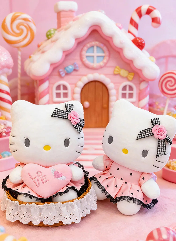Cute Cat Character Plush Stuffed Doll Toy