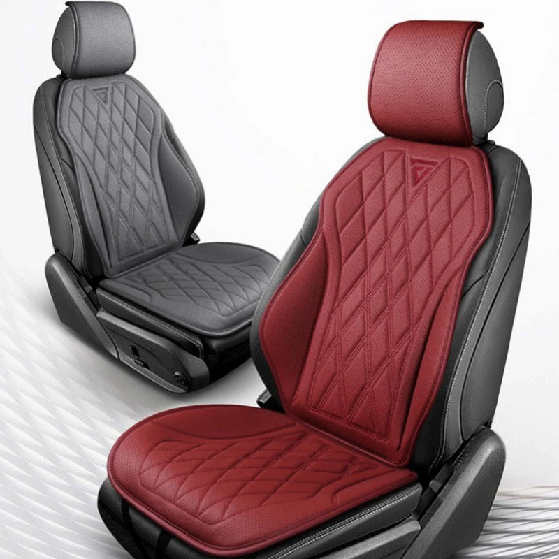 Universal Car Seat Cushion Nappa Leather Breathable Car Seat Covers Comfortable Four Seasons Auto Seat Protector Car Chair Pads
