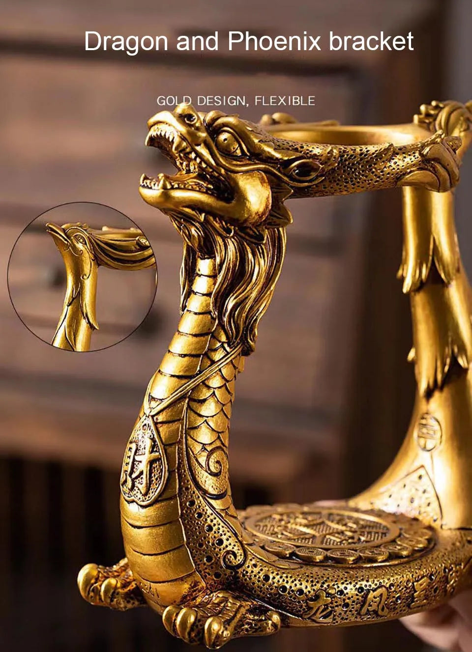 Dragon Glass Teapot  Diversion Rotating Cover Bowl Water Tea Cup Purer Oolong Drinkware Tea