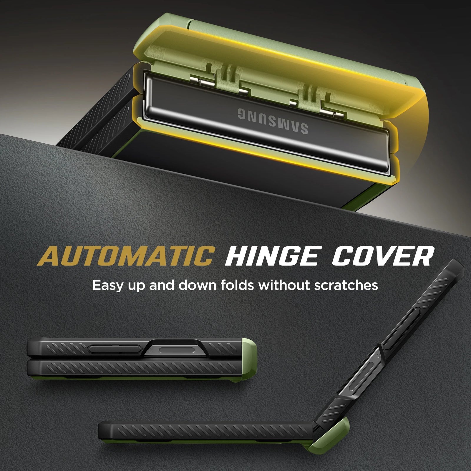 Magsafe  Stand for Z Flip 7 Case with Privacy Screen Protector Full Coverage Hinge Protection Shockproof Slim Phone Case