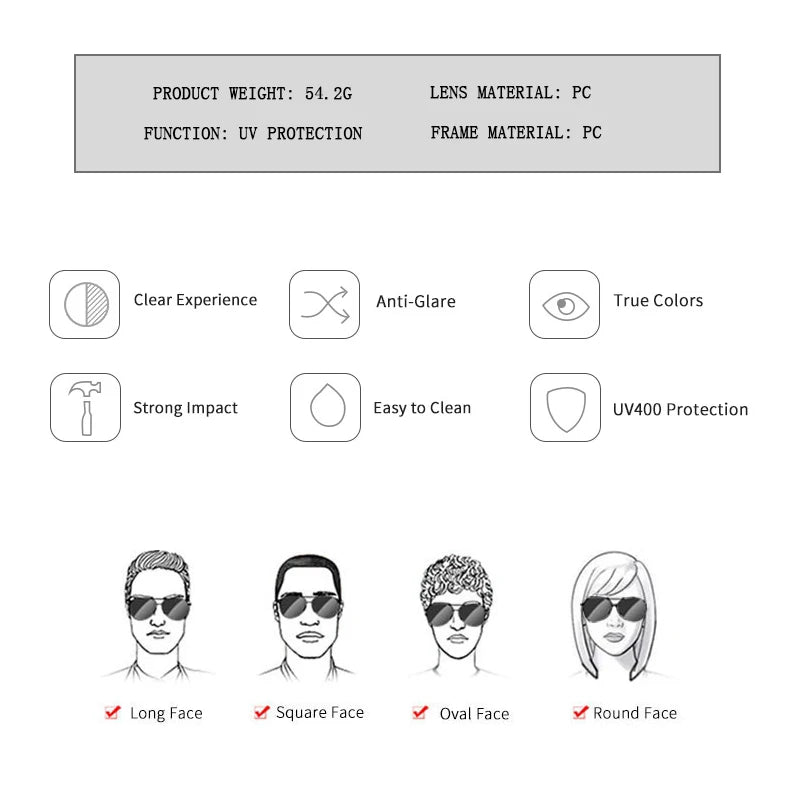 Retro Millionaire Square Sunglasses With UV400 Protection