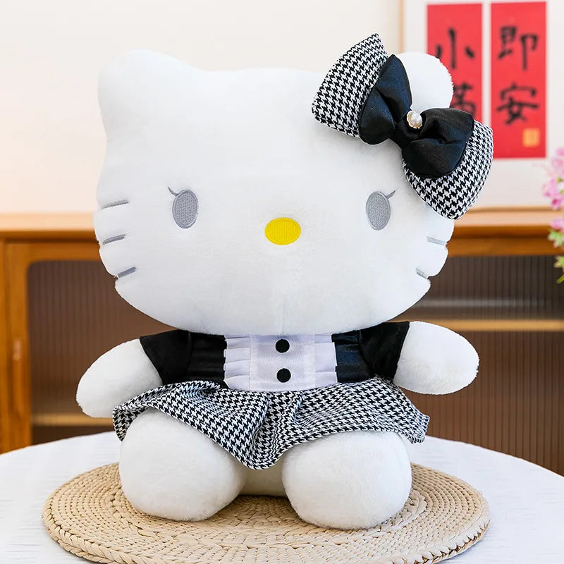 Black Cat Character Plush Stuffed Doll Pillow Toy