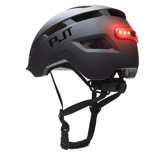 Rechargeable LED Cycling Helmet For Road Mountain Bike And Electric Scooter