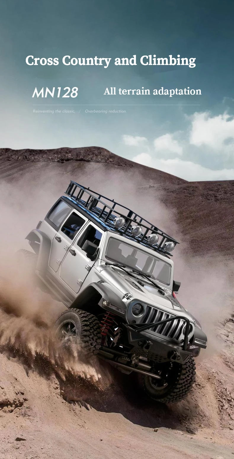 112 Scale Four Wheel Drive RC Wrangler Climbing Off Road Car