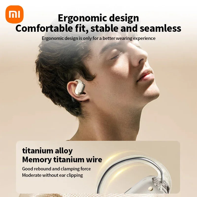 XIAOMI Wireless Earphone TWS Air Conduction Bluetooth5.4 Headset EarHook Sport Touch Control ENC Noise Cancelling Headphone