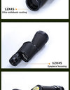 Metal 8X30 10X40 12X45 Military Monocular HD High Quality Portable Mini Telescope Captain Caribbean Pirates Spyglass Binoculars