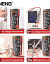 Professional Digital Oscilloscope Multimeter True RMS 48MS/s Sampling Rate 10MHZ Analog Bandwidth Data Storage