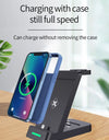 Wireless Life, one touch charge, triple charge, one machine done, three-in-one multi-functional wireless charger