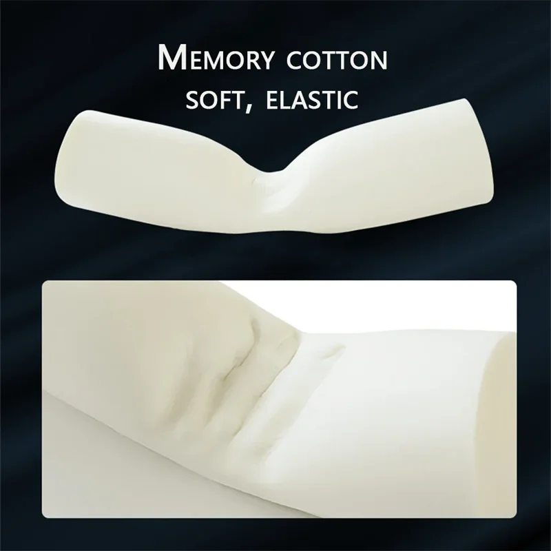 Slow Rebound Memory Foam Head Pillow Soft Cervical Pain Relief Round Pillows Multifunctional Relax Support Pillow for Leg Waist