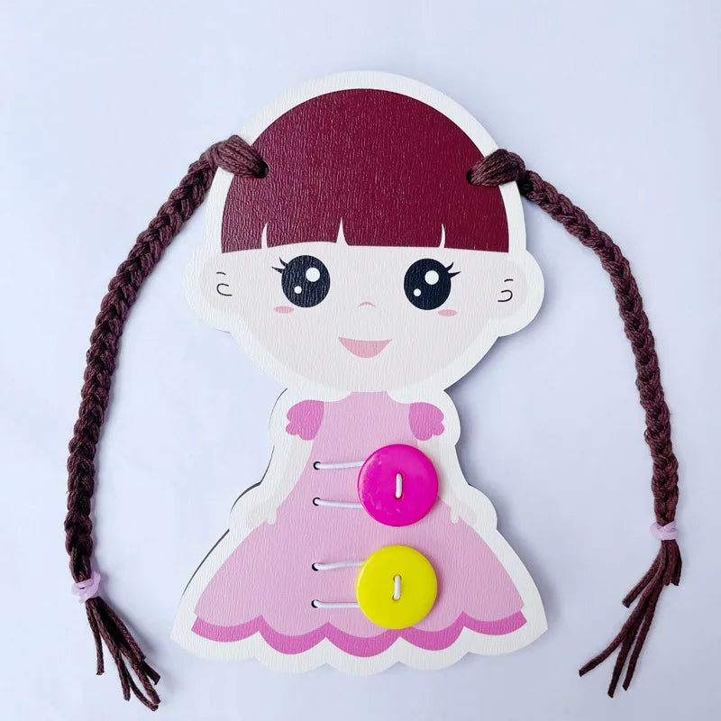 Montessori Busy Board DIY Accessories Wooden Toys Busyboard  Fine Motor Skills Activity Board Educational Toys for