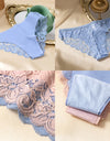 Lace Briefs Woman Panties Floral Lace T-Back Underwear Lingerie