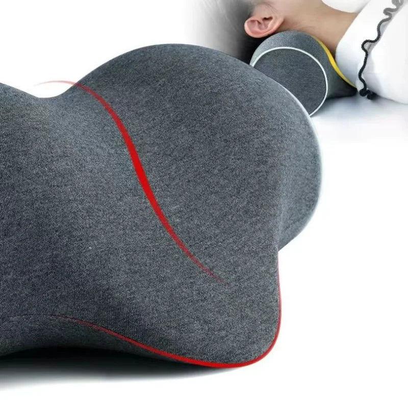 Ergonomic Neck Pillow Cervical Backarch Traction Pillows Memory Foam Sleeping Pillow Head Support Relieve Fatigue