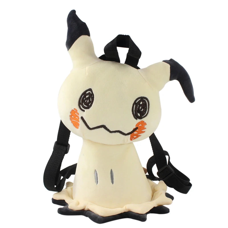 Kawaii Pokemon Plush Backpack Soft Cartoon Shoulder Bag