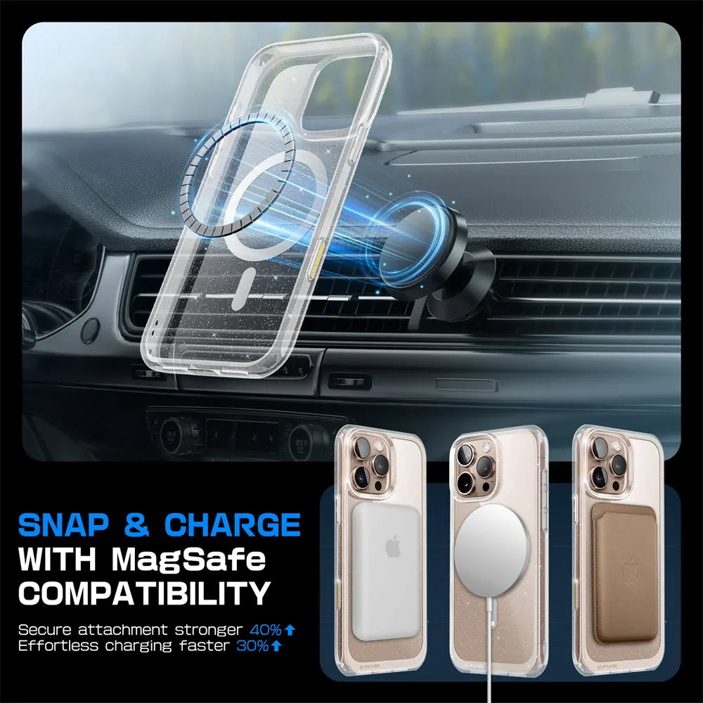 For iPhone 16 Pro Max Case with Camera Control Capture Button UB Mag Slim Shockproof  MagSafe Phone Case Cover