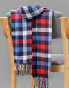 Classic lattice men soft shawl plaid scarves shawl wraps shawl neckerchief headband muffler