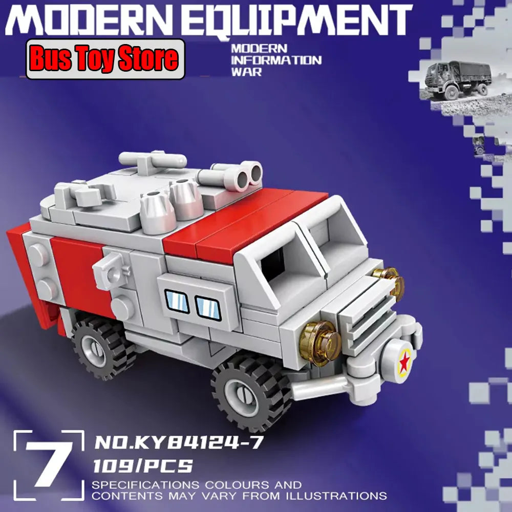 Aircraft Tank Aircraft Carrier MODERN EOLIPMENT MODERN WAR INFORMATION WW2 Military Model Building Blocks Bricks for Boy