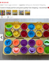 Montessori Games  toy Smart Egg Shape Match Puzzle For s   Development Toy Educational Toy For  1 2 3 4 Year