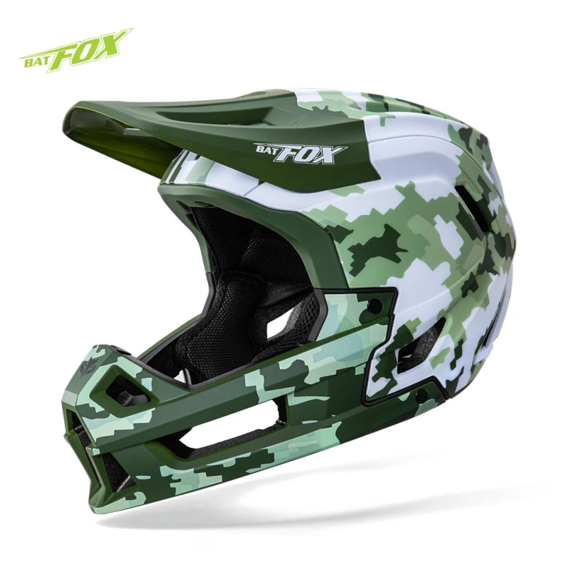 Full Face MTB Cycling Helmet For Downhill And Off Road Riding