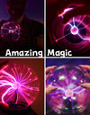 Magic Static Plasma Ball Lamp Touch Novelty Ball Atmosphere Night Light Holiday Decoration
