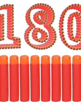 120 Pack Refill Darts 9.5cm Foam Blaster Refill Bullets Compatible for Nerf Mega Guns Foam Toy Darts for Kids Birthday Gift