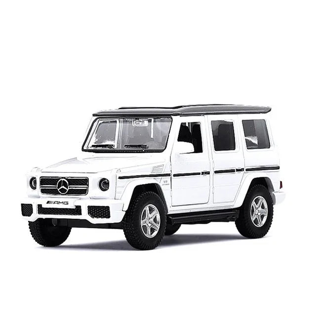 RMZ City 1/36 Mercedes Benz G63 AMG SUV Alloy Car Model Diecast Metal Toy Off-road Vehicle Car Model Simulation Collection Gift