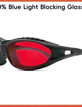 Orange Lens 100% Blue Light Blocking New Goggles Personality Glasses Gaming Reading Glasses Anti fatigue Sleep Aid Eyeglasses