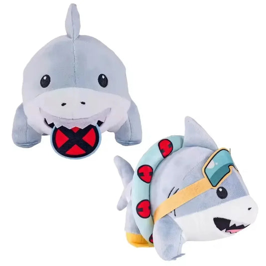 20cm Cute Cartoon Shark Plush Toy Soft Stuffed Animal Doll