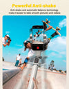Smartphone Gimbal Stabilizer, Gimbal Stabilizer, Face Tracking without APP - 4 in 1 Mobile Gimbal Stabilizer with RGB Fill Light