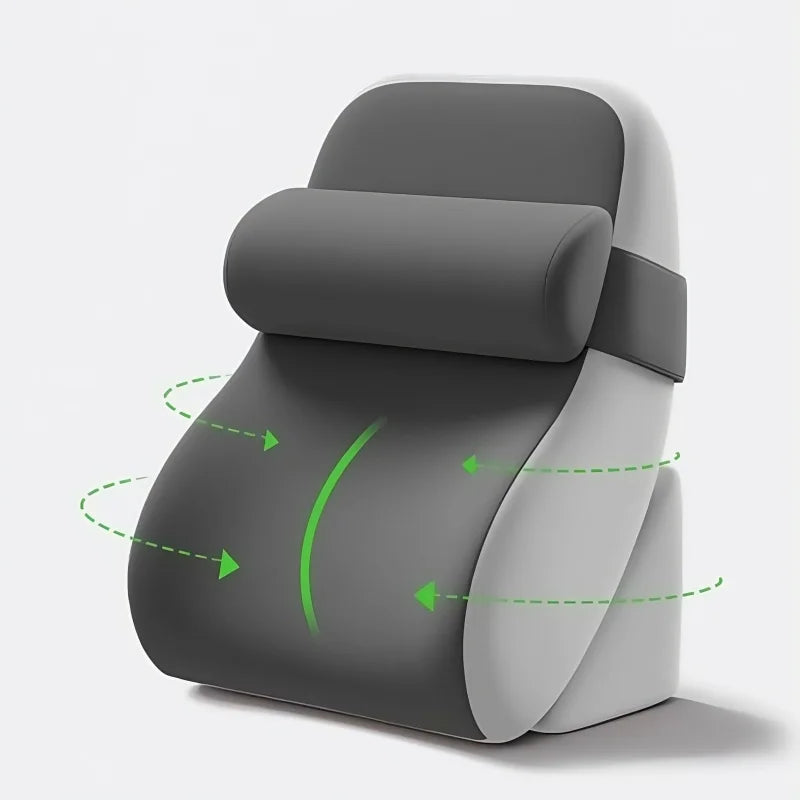 Bed Sleeping Pillow Lie On The Bed Memory Sponge Pillow Cervical Traction Pillows Waist Support Multifunction Back Pillow