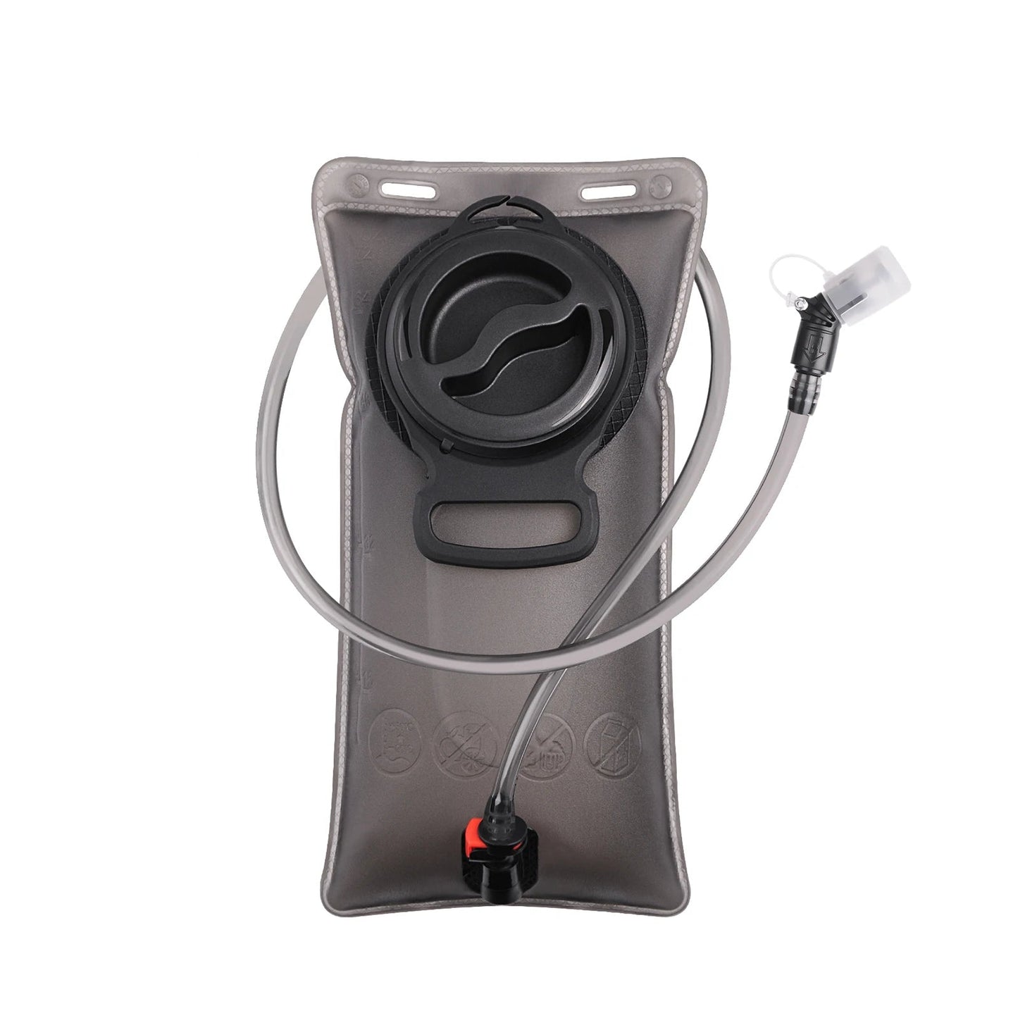 2L Water Bladder Hydration Reservoir Pack TPU Water Storage Bag for Cycling Running Hydration Backpack