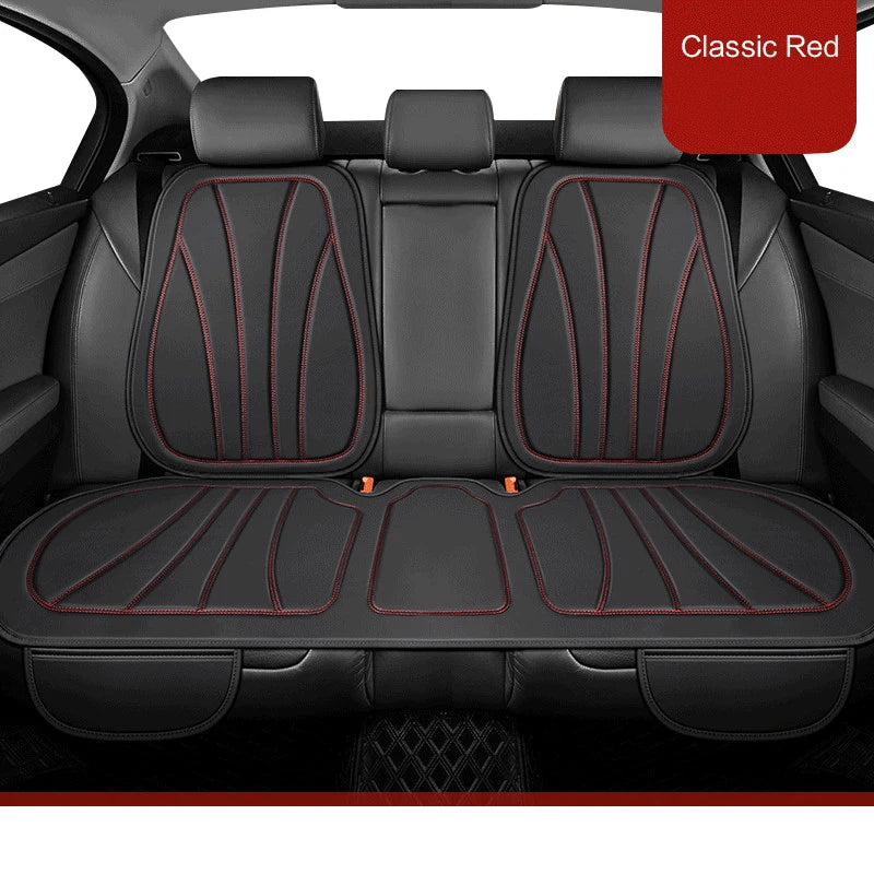 Karcle Car Seat Cover PU Leather Car Seat Cushion Breathable Auto Chair Cushions Pad Mat Universal Durable Four Seasons Pad Mat