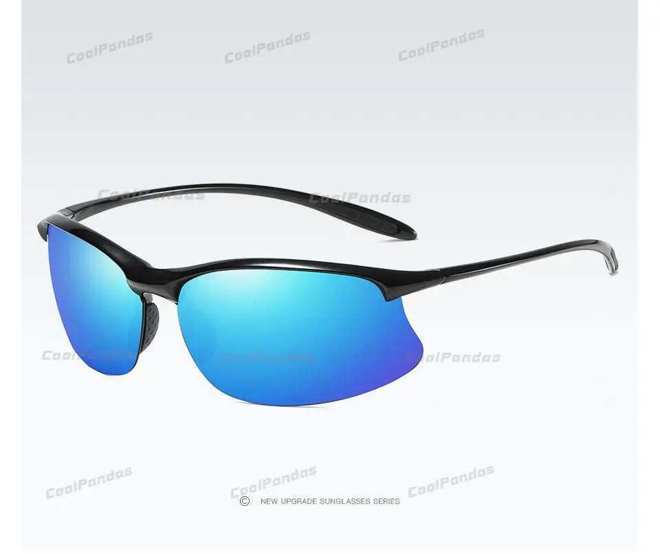 Ultra Light TR90 Polarized Military Style UV400 Driving Sunglasses for Men Women