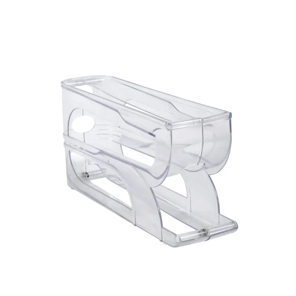 Large Capacity 3/4-Layer Automatic Egg Roller – Space-Saving Refrigerator Egg Storage Box for Kitchen