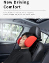 Rotatable adjustable 180° rear co-driver sleeping artifact chronic rebound memory cotton car side neck pillow