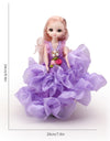 Electric Universal Walking Doll With Music And Dance, Wedding Dress Princess With LED Lights And Pleasant Music, Play House Toy,