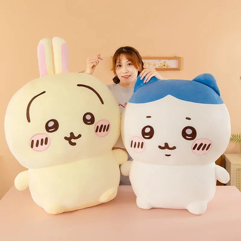 Cute Rabbit Bear Character Plush Toy Soft Pillow Cushion