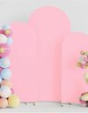 Arch Cover Backdrop Wedding Cover Birthday Party Decoration Background  Shower Photograph Backdrop White Elastic Arch Cover