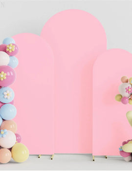 Arch Cover Backdrop Wedding Cover Birthday Party Decoration Background  Shower Photograph Backdrop White Elastic Arch Cover