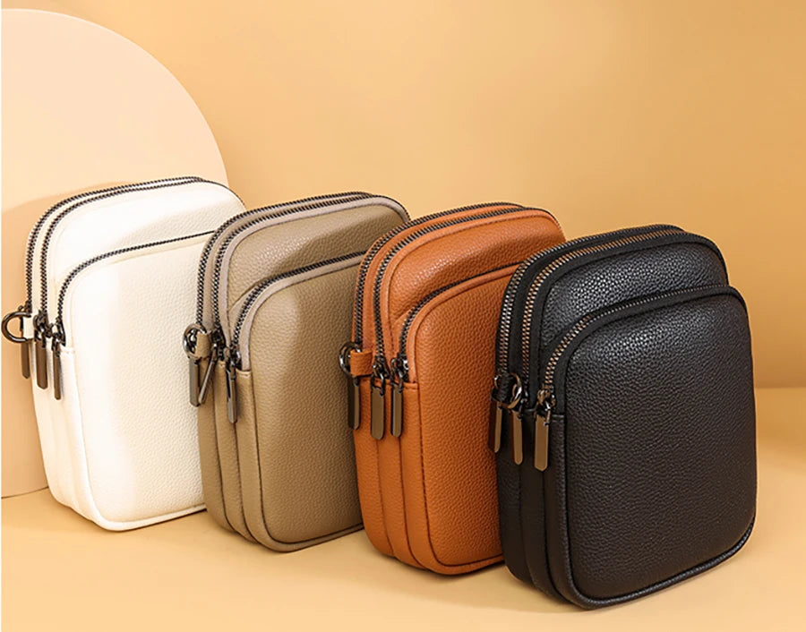 cowhide Leather Mobile Phone Bag Crossbody Bags Bag Designer Crossbody Bag Messenger Bags