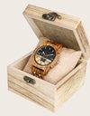 Wood Watch Zebra Multifunctional Luminous Lettering Custom