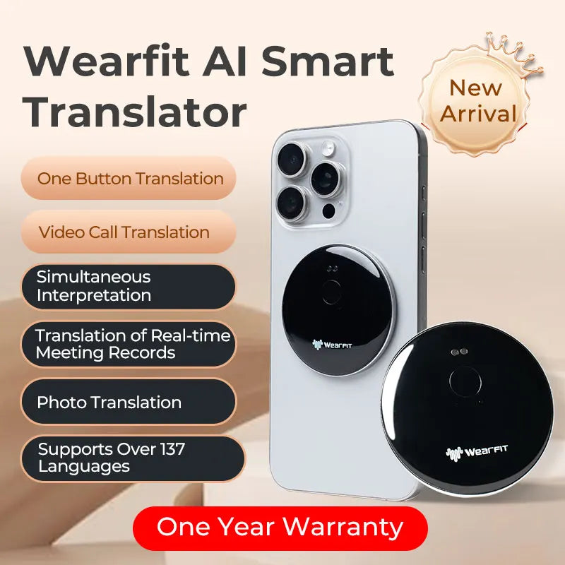 AI Voice Assistant Accurate Translator 137 Language Video Photo Meeting Record Translate Simultaneous Interpretation Translation