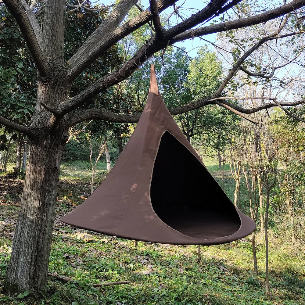 Outdoor Travel Camping Hanging Tree Hammock Indoor Children's Play Swing Hanging Chair Waterproof Tent