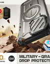 For iPhone 16 Pro Max Case 6.9" 2024 UB Mag XT Heavy Duty Rugged Strong Magnetic Phone Case with Camera Cover Kickstand