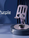 720 Rotate Aluminum Alloy Portable Tablet Holder For iPad Adjustable Flexible Folding Lazy Desktop Live Mobile Phone Stand Mount