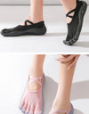 lace up five finger split toe shoes