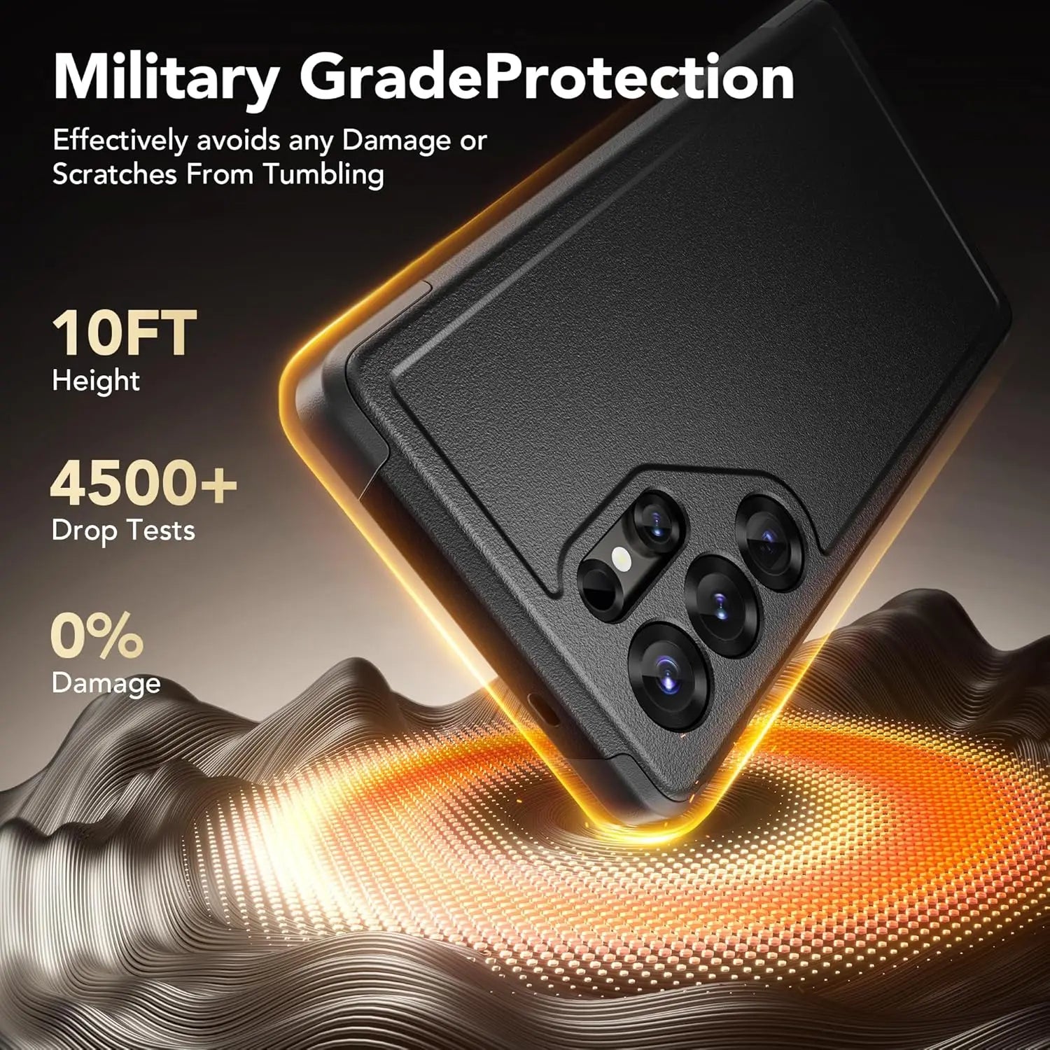 For Samsung Galaxy S25 Ultra Case with Strong  MagSafe Durable Shockproof Phone Case Includes Privacy Screen Protector