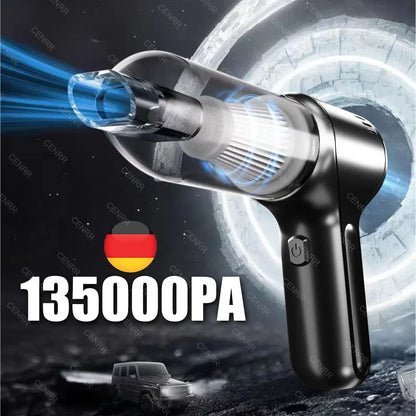 Powerful Car Vacuum Cleaner Handheld Portable Wireless Vacuum Cleaner Cleaning Machine Strong Suction Mini Car Cleaner