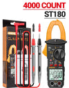 AC Current Clamp Meter  Digital 4000 Counts Multimeter Ammeter Voltage Tester Car Amp Hz Capacitance NCV Ohm Tool
